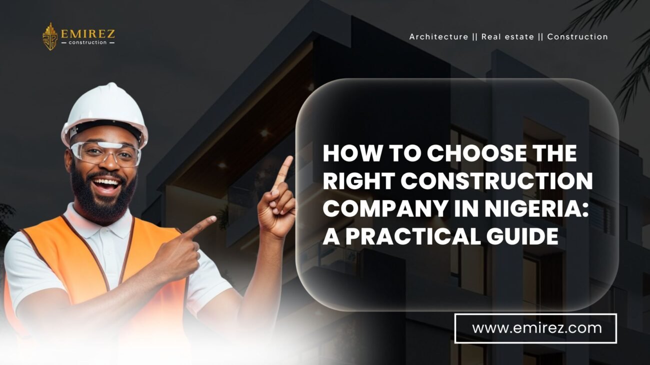 Construction in Nigeria, Building Contractors, Real Estate Development, Property Development, Construction Tips